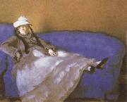 Edouard Manet Madame Manet on a Divan Germany oil painting reproduction